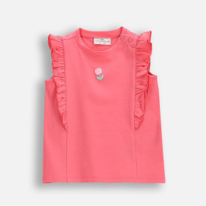 Coccodrillo Тениска Tulip mode Girl Newborn WC6143204TGN 68-86