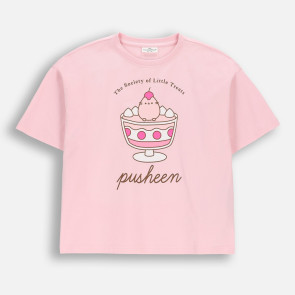 Coccodrillo Тениска Licence girl Pusheen WC6143212LGD 128-164