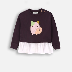 Coccodrillo Блуза Pastel Love Girl Newborn 62-86