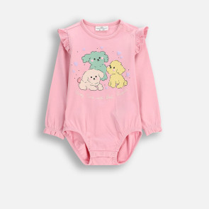 Coccodrillo Боди Happy puppy girl newborn 68-86