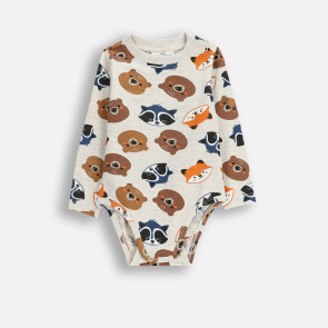 Coccodrillo Боди Forest friends boy newborn 62-86