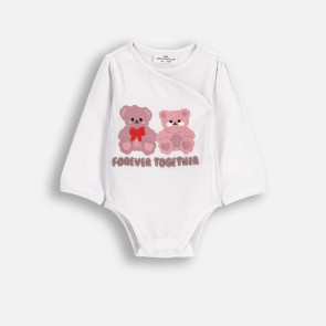 Coccodrillo Боди Teddy bear girl newborn 56-74