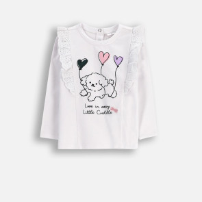 Coccodrillo Блуза Happy puppy girl newborn 68-86