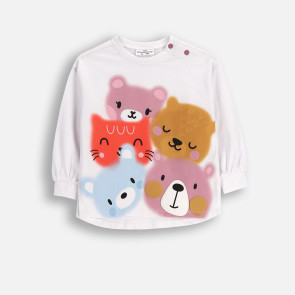 Coccodrillo Блуза Teddy bear girl newborn 62-86