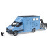 BRUDER микробус Mercedes Benz Sprinter За превоз на коне и 1 Кон