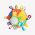 Playgro MY FIRST Звъняща мека топка с етикети 3м+