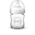 AVENT SCF051/17 Стъклено шише Natural с биберон Natural с 1 дупка 0м+ 120 мл.