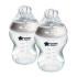 TOMMEE TIPPEE Шише за хранене 260 мл. 2 бр NATURAL START 0+