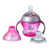 TOMMEE TIPPEE Преходна чаша с два накрайника 150 мл. 4м + РОЗОВА