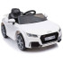 Акумулаторна кола с родителски контрол 6V AUDI TT БЯЛ