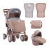LORELLI Classic Комбинирана количка 2в1 TOLEDO СЕТ BEIGE INDIAN BEAR
