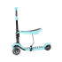 KIKKARIDE Скутер 3в1 Ride and Skate BLUE