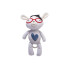 KIKKA BOO Играчка за легло BLUE HEART LOVE ROME