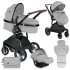 LORELLI Premium Комбинирана количка 2в1 LUMINA GREY
