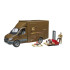 BRUDER Пощенски микробус MERCEDES BENZ SPRINTER с шофьор UPS