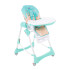 KIKKA BOO Стол за хранене ICE CREAM BLUE