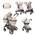 LORELLI Premium Комбинирана количка 2в1 SOLA СЕТ BEIGE