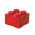 LEGO Storage Brick 4 кутия за съхранение червена
