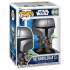FUNKO POP STAR WARS - THE MANDALORIAN WITH GROGU 818 BOBBLE-HEAD