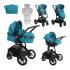 LORELLI Premium Комбинирана количка 2в1 LUMINA DARK BLUE