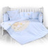 LORELLI Classic Сет от 5 части + голям обиколник за легло 70/140 РАНФОРС БЕАР ПАРТИ СИНЬО