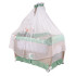 LORELLI Classic Кошара на 2 нива SLEEP'N'DREAM ROCKER GREEN&BEIGE MOON BEAR