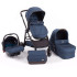 KIKKA BOO Комбинирана количка 3в1 MAUI ALL IN ONE BLUE