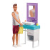 BARBIE ESTATE FURNITURE Комплект за игра Банята на Кен