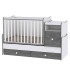 LORELLI Classic Трансформиращо се легло-люлка 70/160 см. ТРЕНД ПЛЮС БЯЛ/ВИНТИДЖ СИВО