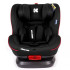 KIKKA BOO Стол за кола 0-25 кг. TWISTER ISOFIX 360° BLACK