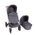 KIKKA BOO Комбинирана количка 2в1 DIVAINA DARK GREY MELANGE