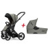MUTSY Промо комплект шаси+седалка+кош за новородено EVO BOLD DUNE GREY MT