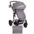 KIKKA BOO Комбинирана количка DARLING DARK GREY