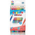Carioca Двуцветни моливи Bi-Color 12 броя