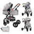 LORELLI Premium Комбинирана количка ALBA LIGHT GREY