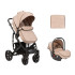 KIKKA BOO Комбинирана количка 2в1 BELOVED BEIGE