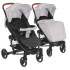 LORELLI Premium Комбинирана количка с покривало S-300 GREY&BLACK