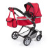 BAYER Количка за кукли CITY NEO 3 в 1 с чанта червена