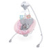 CHIPOLINO Електрическа бебешка люлка АИДА РОЗОВО СЛОНЧЕ