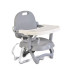 CANGAROO Повдигащ стол за хранене PAPAYA СИВ