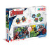 CLEMENTONI SUPERKIT Пъзел The Avengers 2x30ч. Memo + Domino
