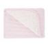 KIKKA BOO Плетено памучно одеяло ШЕРПА LIGHT PINK