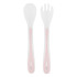 KIKKA BOO К-кт Лъжица + вилица РОЗОВИ