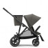 CYBEX Комбинирана количка за близнаци GAZELLE S BLK SOHO GREY