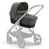 CYBEX Кош за новородено GAZELLE S COT SOHO GREY