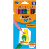 BIC цветни моливи TROPICOCLORS 12 бр.