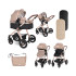 LORELLI Premium Комбинирана количка 2в1 ALEXA СЕТ PEARL BEIGE