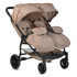 МОНИ Количка за близнаци ROME БЕЖ