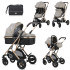 LORELLI Classic Комбинирана количка 2в1 SENA PEARL BEIGE