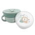 KIKKA BOO Купа за хранене 2в1 SAVANNA MINT